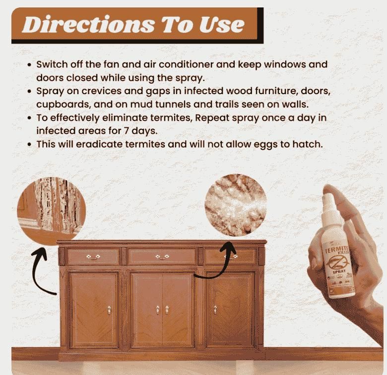 Termite Killer Spray ( BUY 1 GET 2 FREE )
