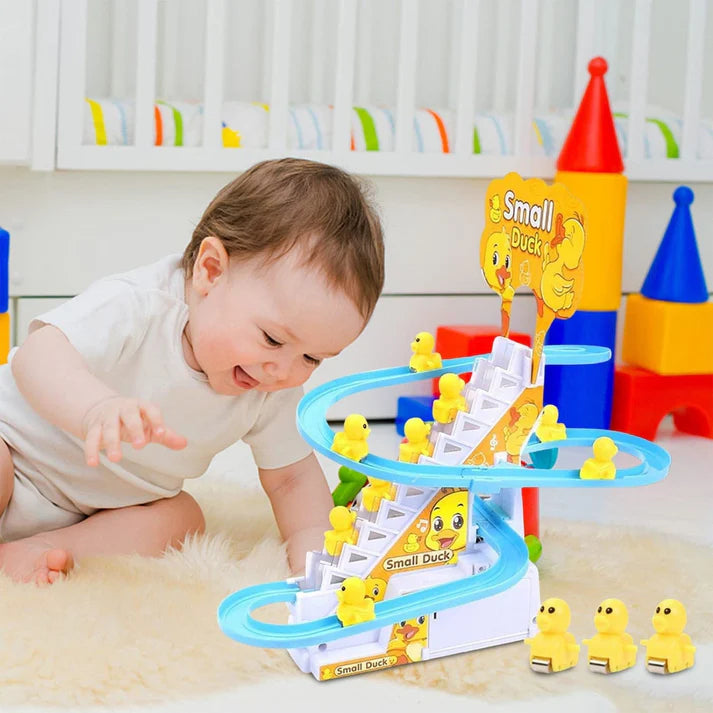 JV™ Fun Duck Slide Toy Set with Lights and Music